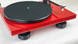 Pro-ject EVO, EVO 2, X1, X2, X8, Xpression, Classic, RPM Line 1, 3, 5, 5.1, 9, and 10 Turntable Isolation Feet, 2.75" Tall (M8) (Set of Three)