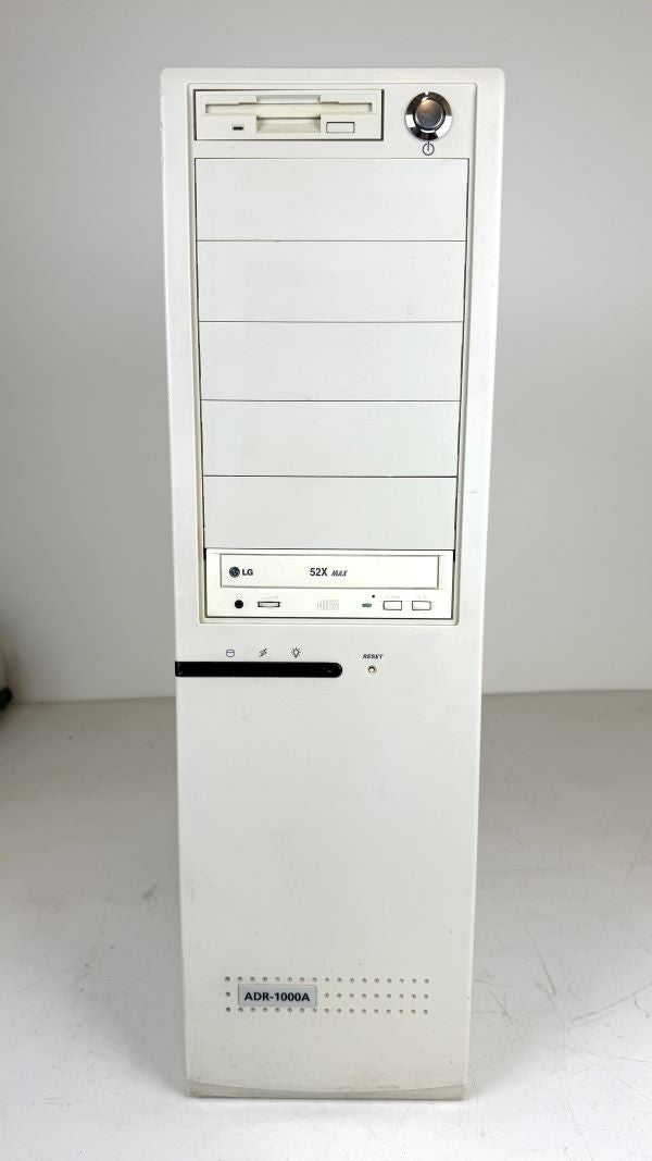 Vintage Beige ATX Sleeper Computer Case, AOpen (USED, NO