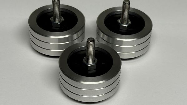 Thorens 1600, 1601 Turntable Upgrade Base Plinth Feet (Three