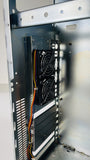 add 60mm exhaust fans to ATX vintage PC case for sale.