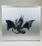Vintage ATX Computer Case Aluminum Silver Lian Li PC-60 Mid Tower Window Dragon