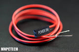 2 pin Motherboard Power Switch Connector, 16" Long