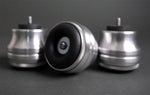 Buy 3 turntable adjustable feet in Silver machined aluminum finish for the Rega Planar RP8.