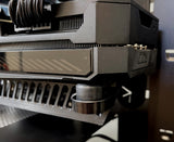 gpu support brace bracket that doesn't or won't hit cooling fans in asus, msi, gigabyte rtx 3070ti and 3080ti gpu.