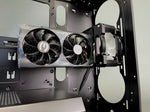 How cool down RTX video card with cooling fan attached mounting bracket kit.