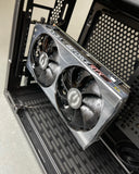 NR200P & Max Masterbox Triple Slot Vertical GPU Mounting Bracket (May Require Cutting Case)