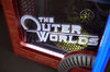 Outer worlds game logo sticker decal