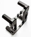 Mnpctech Stage 2 Vertical Video Card GPU Mounting Bracket workds with both Nvidia and AMD Radeon video cards.