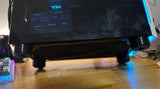 Black SLIGER Cerberus, S610, and S620 PC Desktop Case Feet