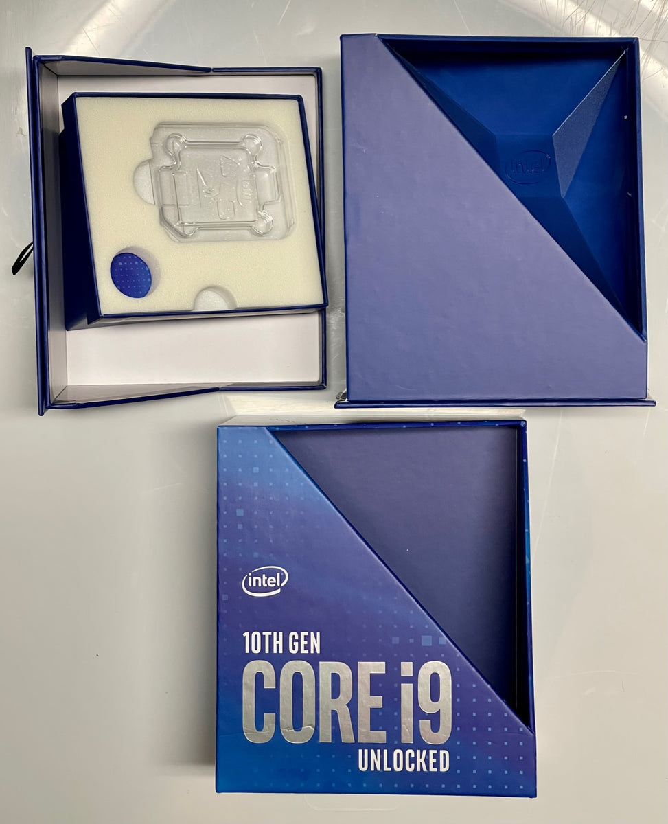 Intel 10th Gen Core i9 Empty Retail Box Only (NO CPU / PROCESSOR)