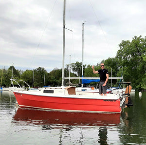 Lockley Newport 17 Sailboat Review, Modifications, and Parts Sources.