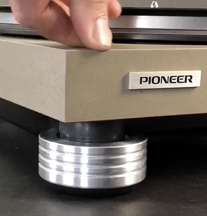 How To Replace Worn Out and Rotted Pioneer Turntable Feet