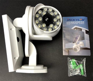 How To Guide Install JACKYLED Solar Security Light Outdoors & Review