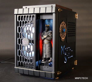 Mortal Shell Custom Gaming PC Case Mod Build By Mnpctech.