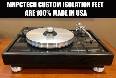 Mnpctech Turntable Isolation Feet Sets