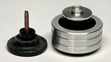 See Size Comparison of Mnpctech Technics Mk1 SL-1301, 1401, SL-1600, SL-1700, SL-1800 Turntable Isolation Foot.