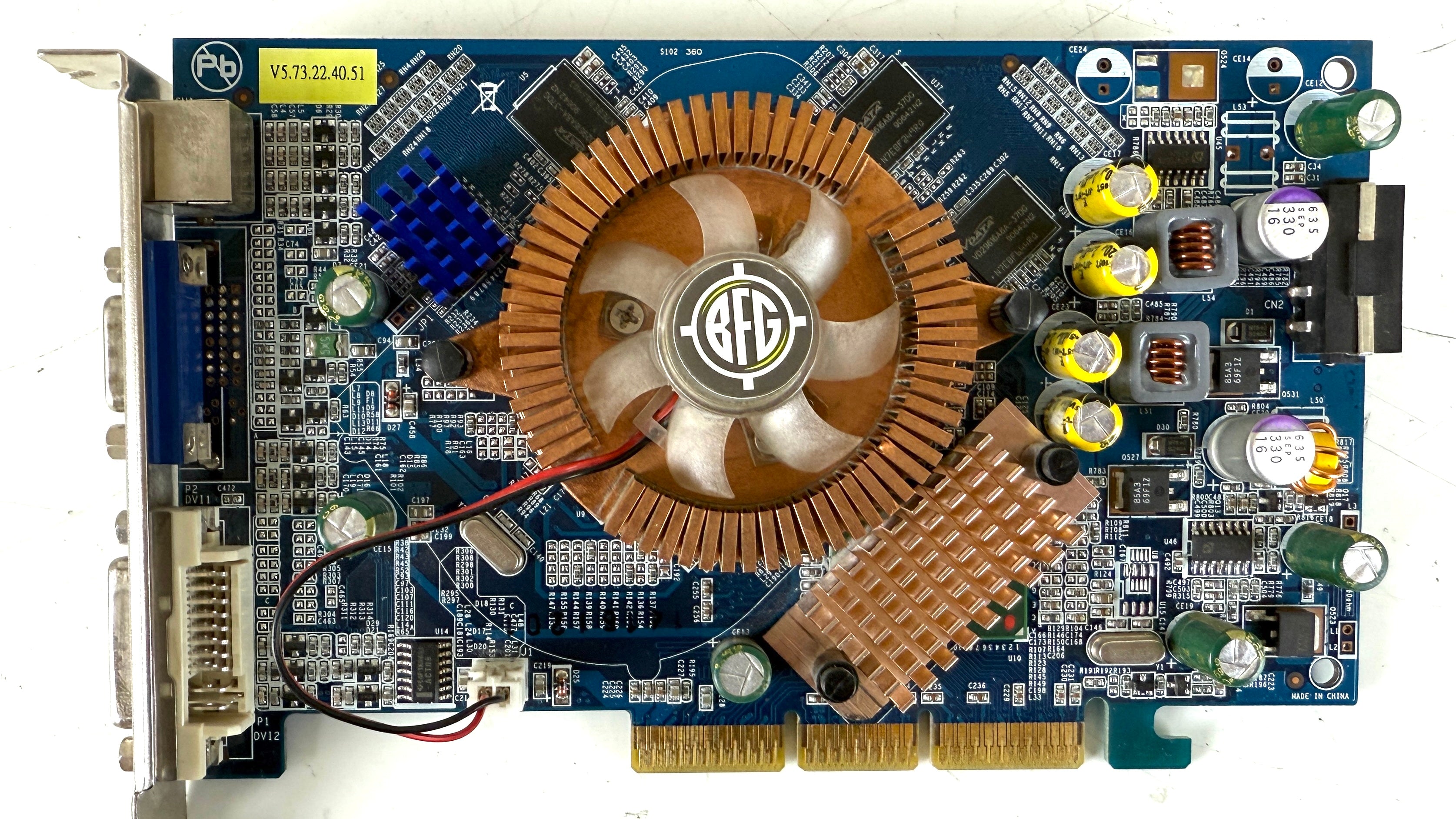 guviページ Vintage PNY Geforce 7600GS DDR2 512MB VCG76512 AGP SLOT Video Card
