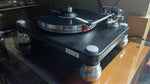 closer look at larry's VPI scout turntable with new height adjustable feet by Mnpctech.