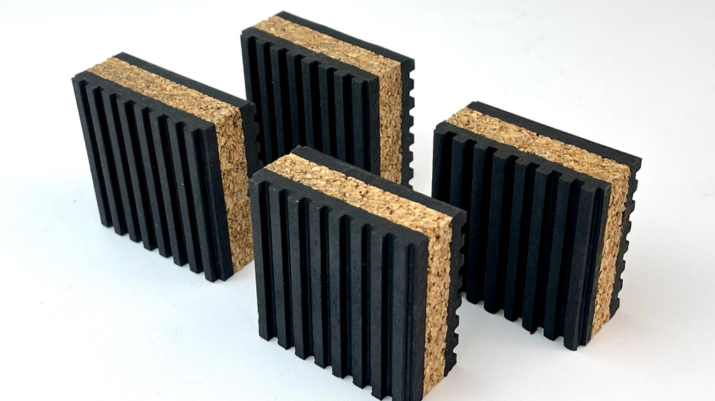 Cork Pads for Turntables to Reduce Vibration & Skipping Anti