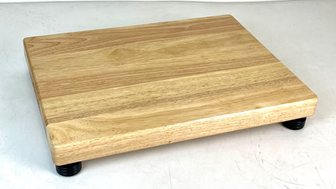 Turntable Butcher Block Acoustic Isolation Platform 15-Inch x 20-Inch x 1.75-Inch, 12 pound Hardwood
