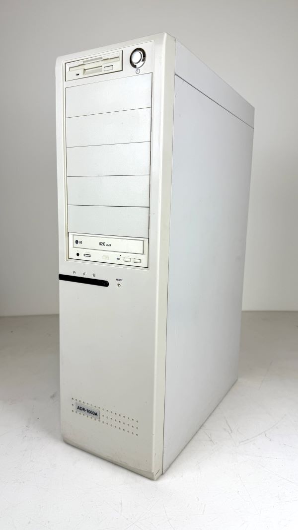 Vintage Beige ATX Sleeper PC AOpen Computer Case – Mnpctech