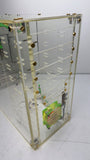 Brass Screws seen on 2005 SUNBEAM PC Case Is Clear Transparent Acrylic ATX Mid Tower.