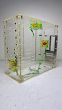 Another view of the hard to find vintage ATX SUNBEAM PC Case Is Clear Transparent Acrylic.