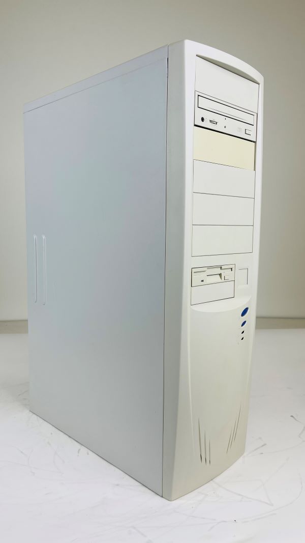 Vintage Beige ATX SUPERCASE ALLIED Full Tower Case – Mnpctech