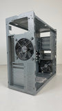 Early 2000's 1998 Vintage Beige ATX Mid Tower Case With Cooling PC Fan Mods.