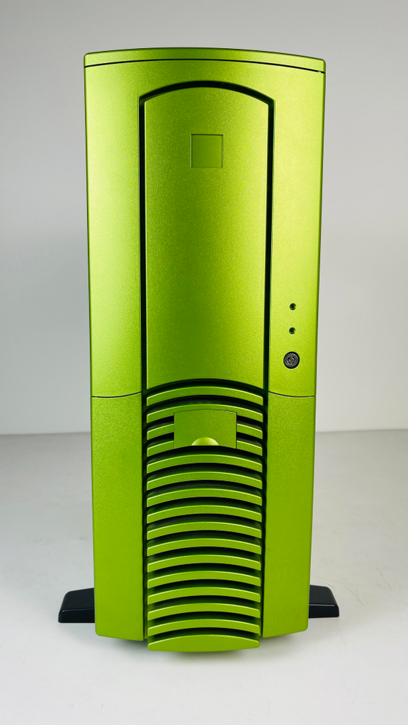 Chieftec Chenming Dragon ATX Vintage Aluminum Window Green Case – Mnpctech