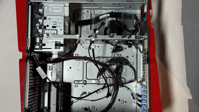 2006 RED DELL XPS 710 BTX Empty Computer Case – Mnpctech