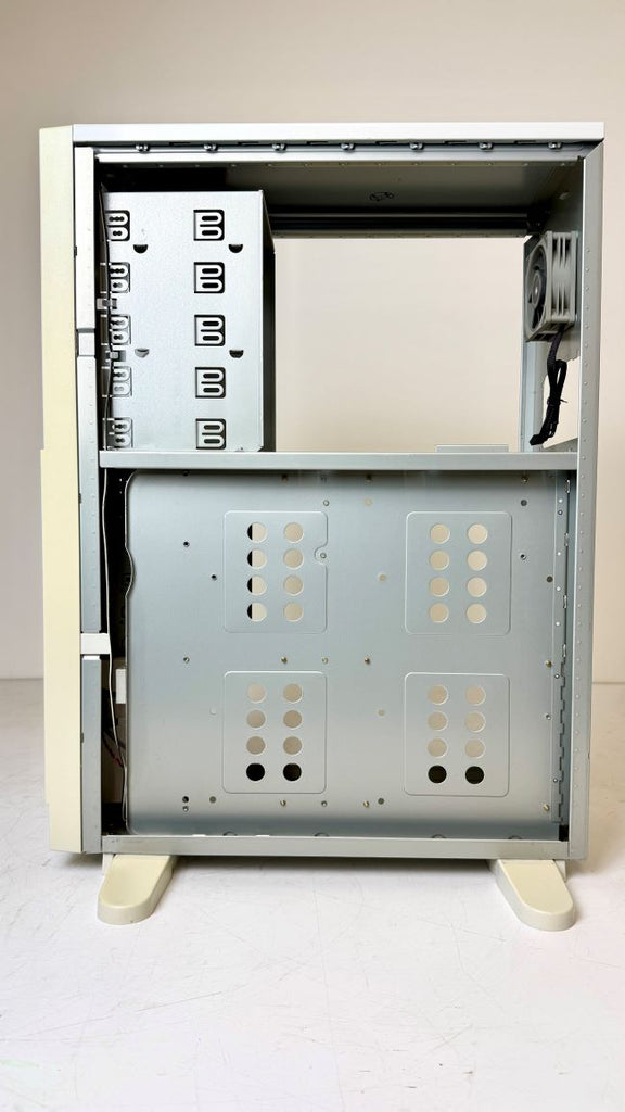 Inwin Q500N Vintage Beige ATX Full Tower Case, Stock – Mnpctech