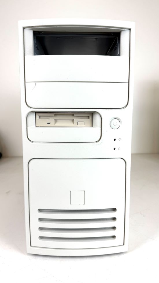Vintage Beige ATX IN-WIN IW-S508T2.J350L Mid Tower Retro Sleeper Compu ...