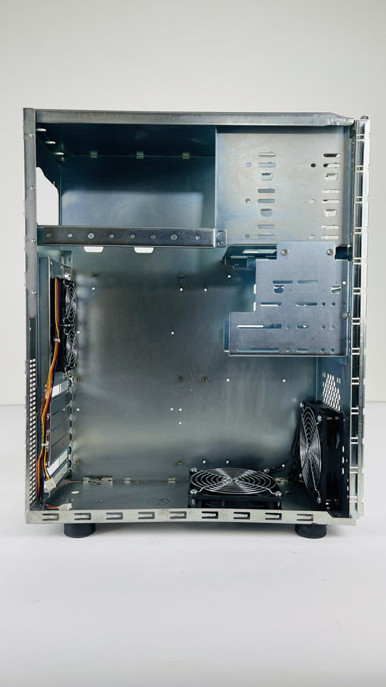 Computer Case 1998 1998 Beige ATX Mid Tower Sleeper PC Case With Fan Cooling Mods – Mnpctech