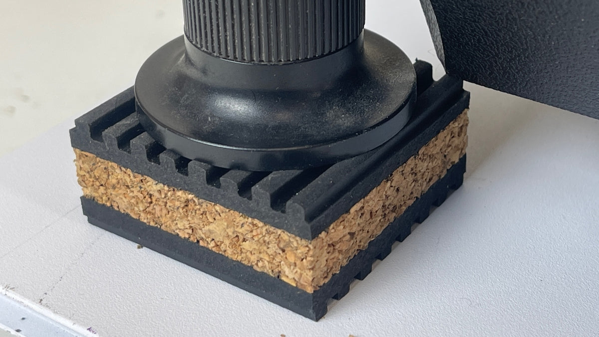 Turntable Stop Cork Pads for Turntables to Reduce Vibration & Skipping Anti-Vibration ...