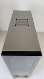 Top panel for vintage LIAN LI PC-7077A Silver Aluminum ATX Full Tower Computer Case.