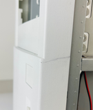 2001 Inwin Q500N Vintage Beige ATX Case With Cooling Mods