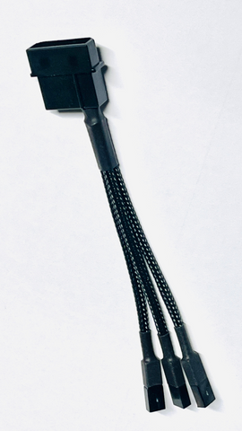 Darkside LED Molex Power Adapter Cable, One to Three Option