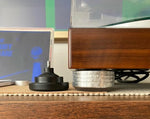 Comparison of Mnpctech and Music Hall Classic Turntable Custom Isolation Feet.