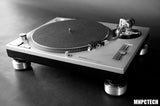 Mnpctech Audition 2.75" wide x 2.25" tall Turntable Isolation Feet, M6 Thread Posts (Four)