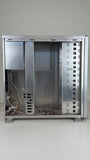 8x 5.25 bays in vintage LIAN LI PC-7077A Silver Aluminum ATX Full Tower Computer Case.

