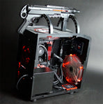 AMD Custom Prebuilt Gaming PC Build & Wolfenstein Case Mod