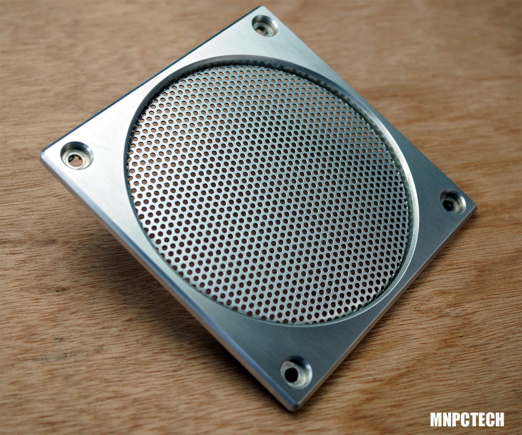 120mm Billet Pro-Line Round Hole PC Fan Grill by Mnpctech