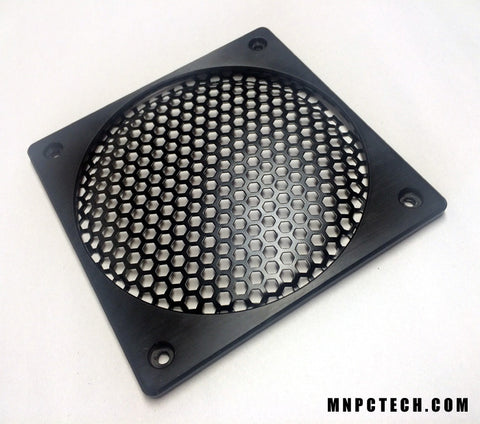 120mm Billet Pro-Line Honeycomb PC Fan Grill by Mnpctech