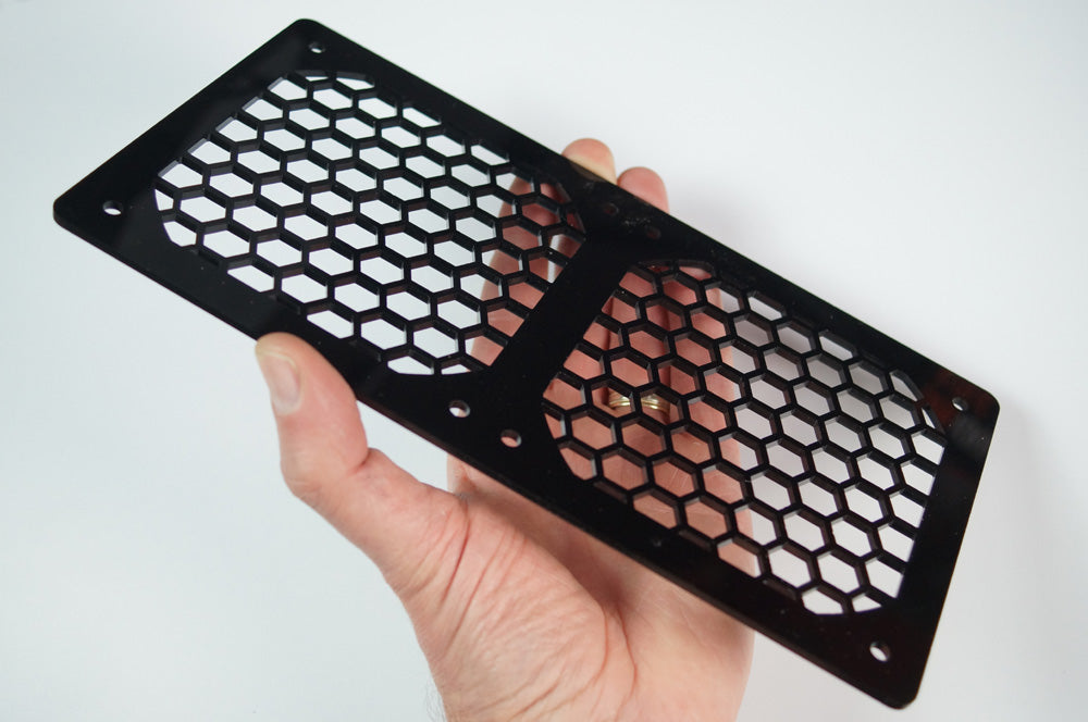 Computer Rectangular Grill 240mm PC Radiator & AIO CPU Cooler Grills – Mnpctech