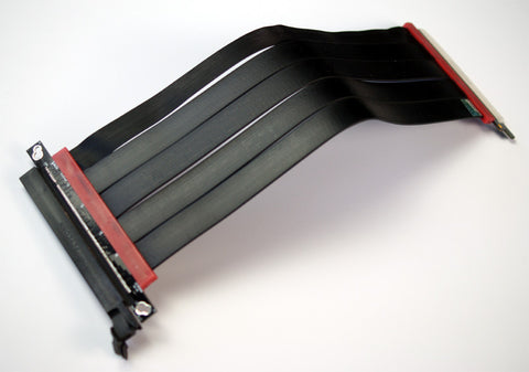 Ultra PCI-E 4.0 x16 Express Riser Cables For Mounting Vertical Video C ...