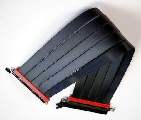 Ultra PCI-E 4.0 x16 Express Riser Cables For Mounting Vertical Video C ...