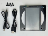Add 5" LCD HDMI Display Screen Kit Mounts To PC Case Rear 120mm Lian Li Exhaust Fan.