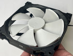 Replace or Upgrade to 140mm Case Fan Phanteks PH-F140MP-BK02 R with 3 pin in Enthoo Primo Elite Black with White Fan Blades.