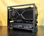 How do I mount NCASE M1 Vertical SFF Mini ITX Case GPU Mounting Bracket in NCASE Ver